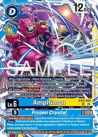 Amphimon // Frozen Crystal #EX12-033 SR