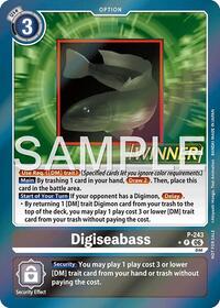 Digiseabass (Official Store Tournament 2026 Vol. 3 Winner) #P-243 P
