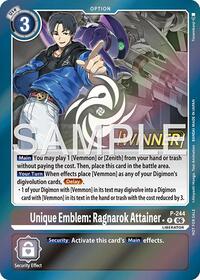 Unique Emblem: Ragnarok Attainer (Official Store Tournament 2026 Vol. 3 Winner) #P-244 P