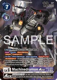 Machinedramon ACE (Alternate Art) #EX12-059 SR
