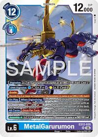MetalGarurumon #EX12-035 SR