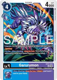 Garurumon #EX12-024 U