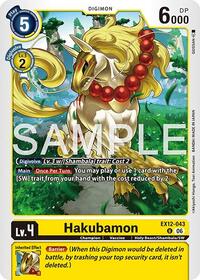 Hakubamon #EX12-043 U