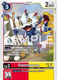 Gammamon #EX12-007 R