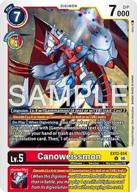 Canoweissmon #EX12-014 U
