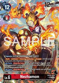Nezhamon (Alternate Art) #EX12-019 SR