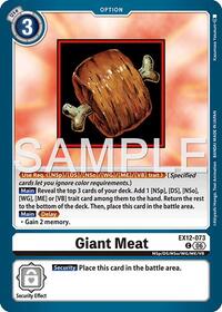 Giant Meat #EX12-073 C