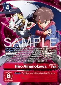 Hiro Amanokawa (Alternate Art) #EX12-066 R