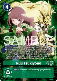 Ruli Tsukiyono (Alternate Art) #EX12-068 R