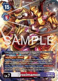 Proximamon (Alternate Art) #EX12-077 SEC