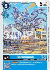 Garurumon (World Championship 26–27 Regionals Season 2) #AD1-010 R