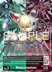 Maquinamon (Regionals 26-27 Season 2 Participant) #EX11-027 C