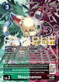 Maquinamon (Regionals 26-27 Season 2 Finalist) #EX11-027 C