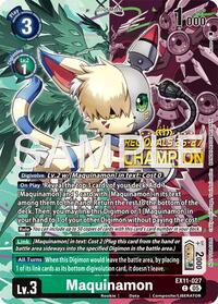 Maquinamon (Regionals 26-27 Season 2 Champion) #EX11-027 C