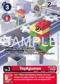 ToyAgumon (Box Topper) #EX12-008 R