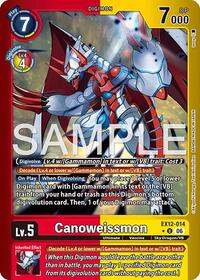 Canoweissmon (Limited Foil) #EX12-014 U