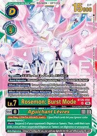 Rosemon: Burst Mode // Aguichant Levres #BT26-050 UR
