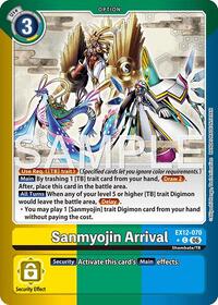 Sanmyojin Arrival (Limited Foil) #EX12-070 C
