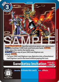 Saneiketsu Invitation (Limited Foil) #EX12-071 C