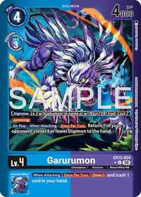 Garurumon (Limited Foil) #EX12-024 U