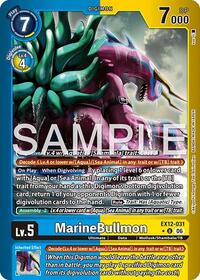 MarineBullmon (Limited Foil) #EX12-031 U