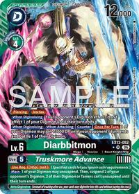 Diarbbitmon // Truskmore Advance (Alternate Art) #EX12-052 SR