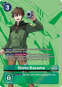 Shoto Kazama (Digimon Liberator D-Storage Set) #P-133 P