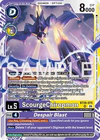 ScourgeChiropmon // Despair Blast #BT26-075 R