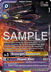 ScourgeChiropmon // Despair Blast (Alternate Art) #BT26-075 R