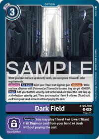 Dark Field #BT26-100 R