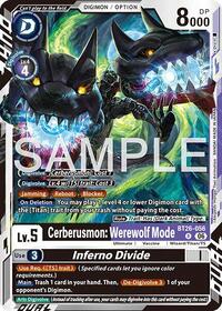 Cerberusmon: Werewolf Mode // Inferno Divide #BT26-056 R
