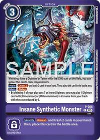 Insane Synthetic Monster #P-205 P