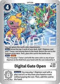 Digital Gate Open #P-206 P
