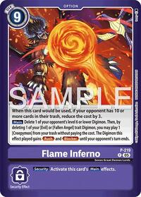Flame Inferno #P-219 P
