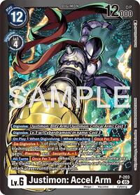 Justimon: Accel Arm #P-203 P