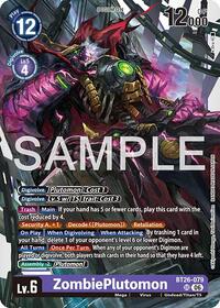 ZombiePlutomon #BT26-079 SR