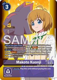 Makoto Kuonji (Alternate Art) #BT26-095 R
