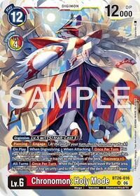 Chronomon: Holy Mode #BT26-016 SR