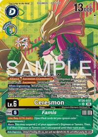 Ceresmon // Famis (Alternate Art) #BT26-032 SR
