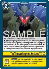 The Thunder Emperor Awakens #BT26-097 R