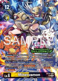 Minervamon (Evolution Cup 2026 Vol. 3) #BT24-041 SR