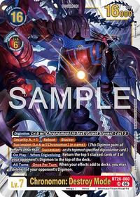 Chronomon: Destroy Mode #BT26-060 UR