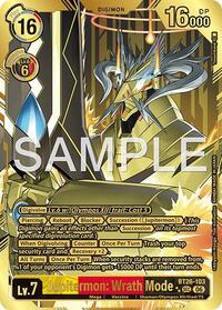 Jupitermon: Wrath Mode (Rare Pull) #BT26-103 SEC
