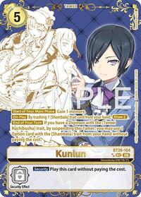 Kunlun (Rare Pull) #BT26-104 SEC