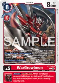 WarGrowlmon #EX13-013 U