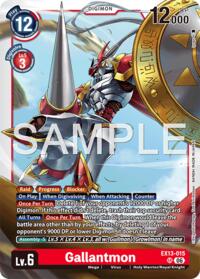 Gallantmon #EX13-015 SR