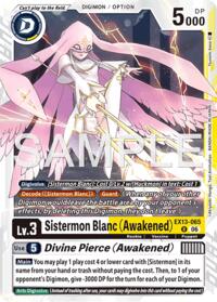 Sistermon Blanc (Awakened) // Divine Pierce (Awakened) #EX13-065 R