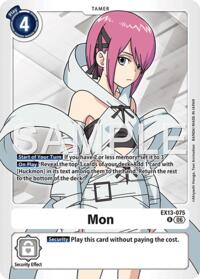 Mon #EX13-075 R