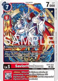 SaviorHuckmon #EX13-012 U