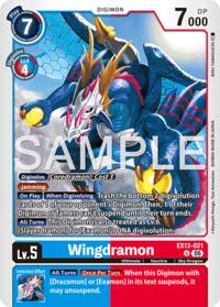 Wingdramon #EX13-021 U